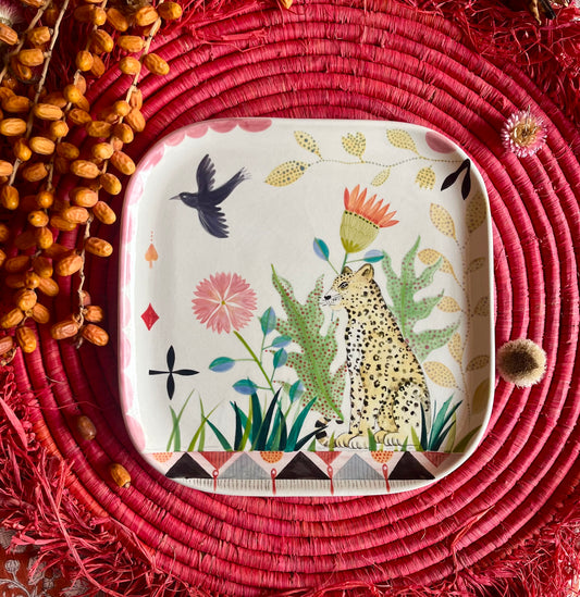 Handbemaltes Tablett "Savanna Dream"