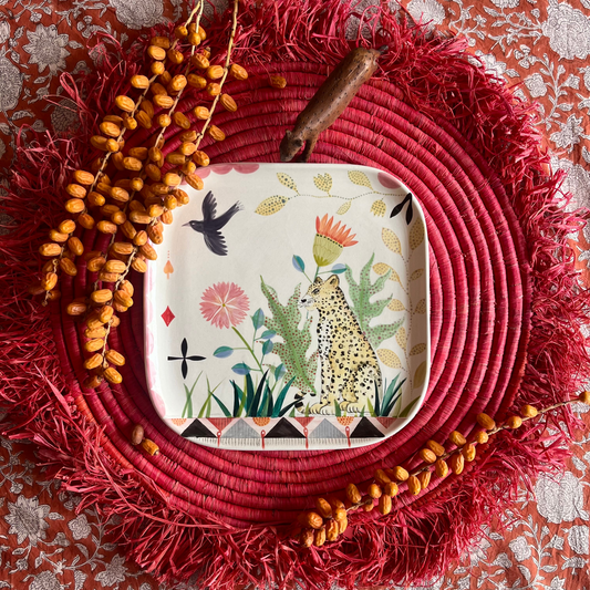 Handbemaltes Tablett  "Savanna Dream"